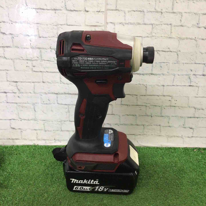 ★マキタ(makita) コードレスインパクトドライバー TD172DGXAR【町田店】