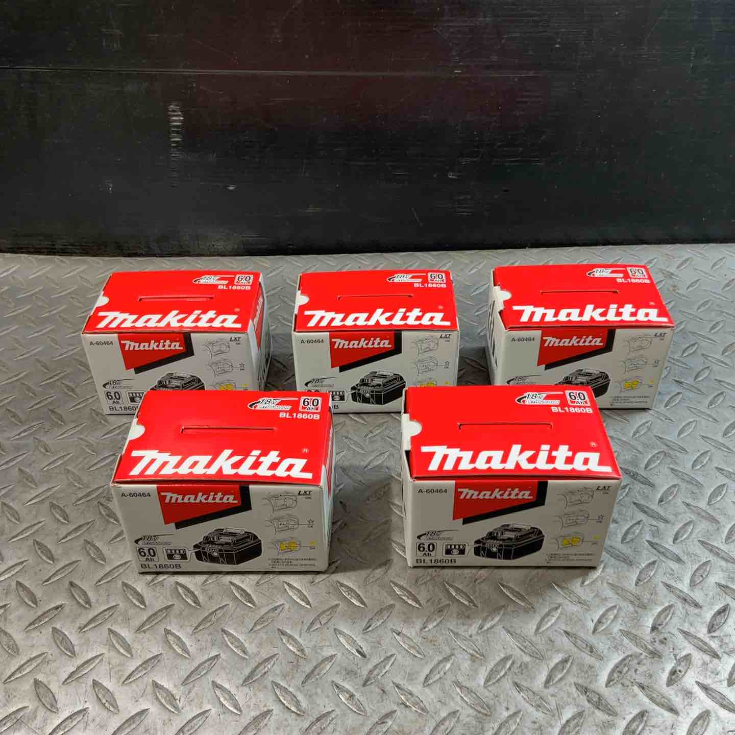 マキタ(makita) リチウムイオンバッテリー 18V/6.0Ah BL1860B 5台