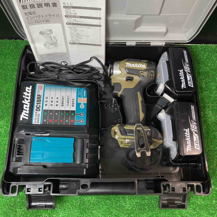 【美品】★マキタ(makita) コードレスインパクトドライバー TD173DRGXO【岩槻店】