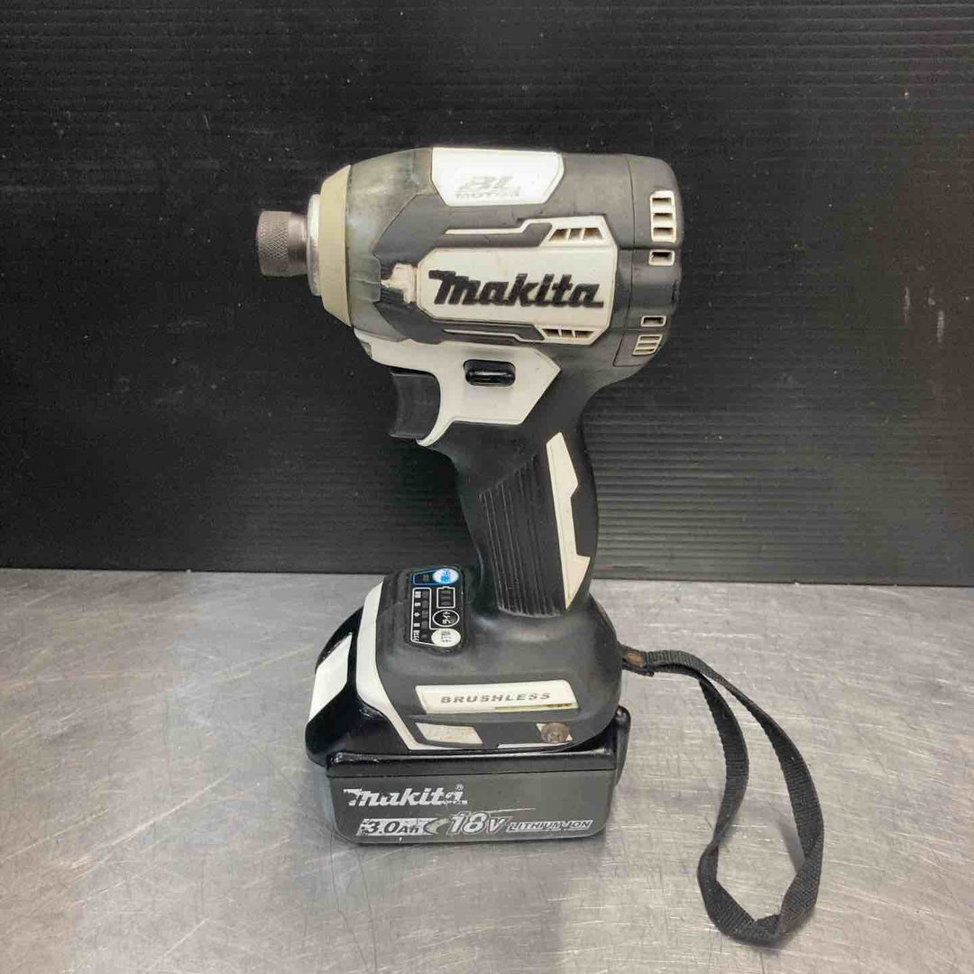 【中古品】 マキタ(makita) 18V コードレスインパクトドライバー TD170DRGXW セット品 【東大和店】