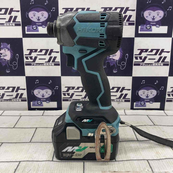 ★ハイコーキ(HIKOKI ※旧:日立工機) コードレスインパクトドライバ WH36DC(NN)(CB)【所沢店】
