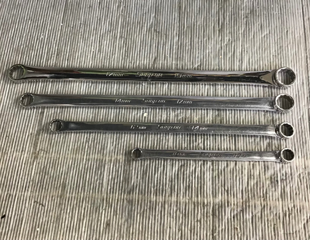 スナップオン(Snap-on) ロングストレートメガネレンチ 4本セット 