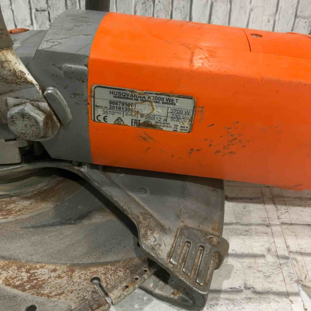 ハスクバーナ/Husqvarna 電動パワーカッター K3000WET【川口店】