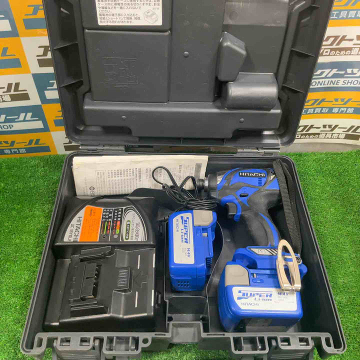★ハイコーキ(HIKOKI ※旧:日立工機) コードレスインパクトドライバー WH14DBAL2(2LSCK)(BB)【草加店】