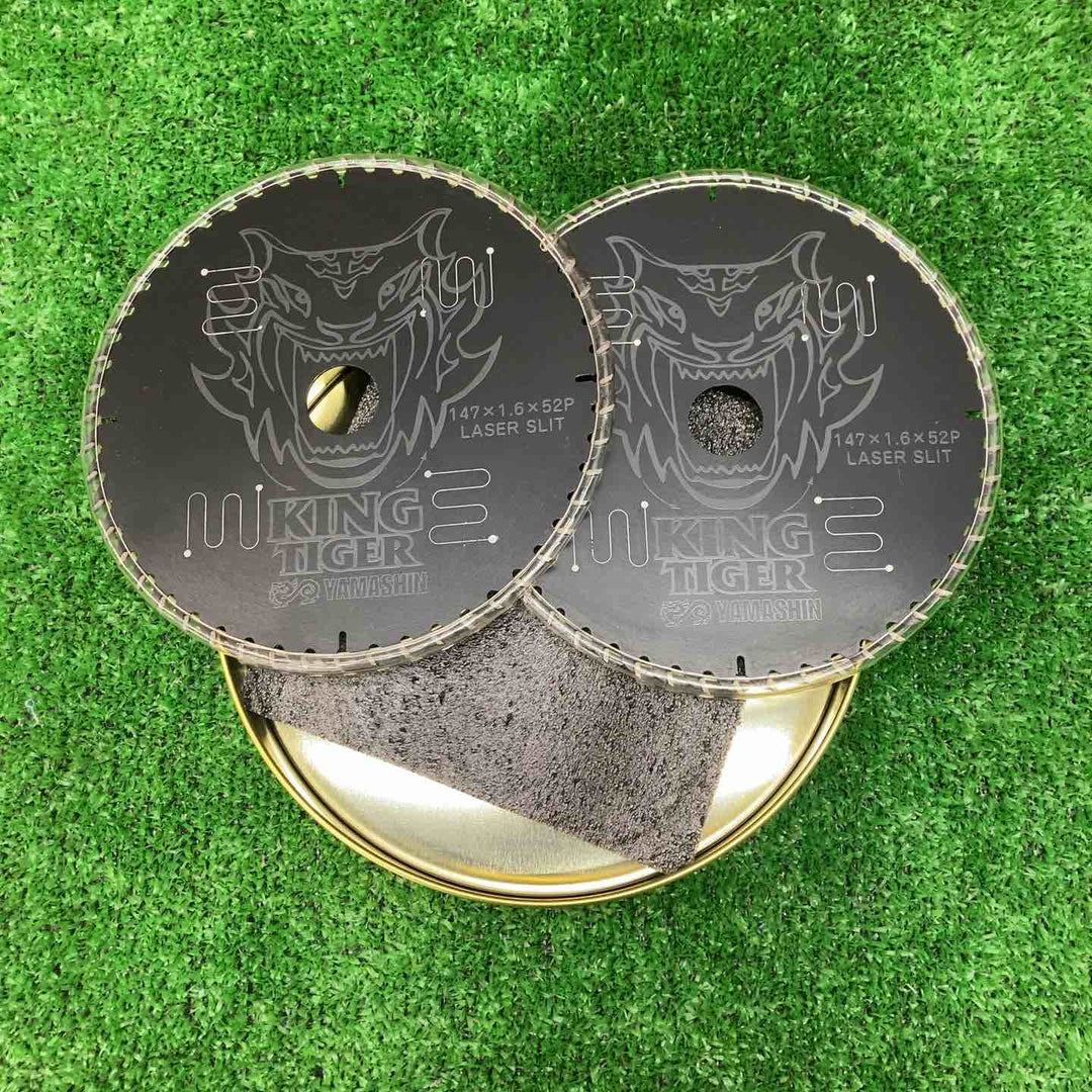 山真 Y'sGOD キングタイガー 丸ノコ 替刃 外径147mm 木工用【川越店】
