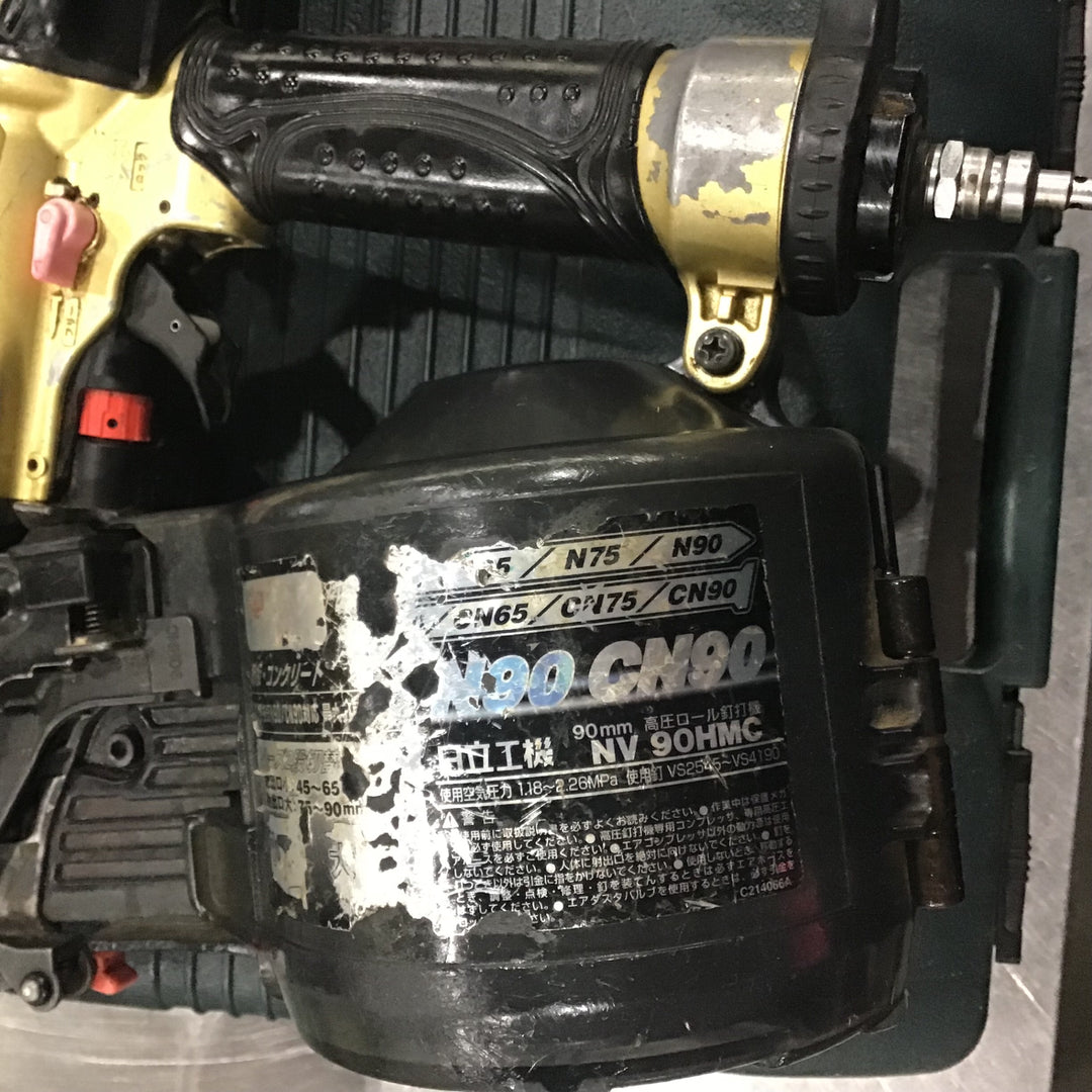 ★ハイコーキ(HIKOKI ※旧:日立工機) 高圧エア釘打ち機 NV90HMC【川口店】