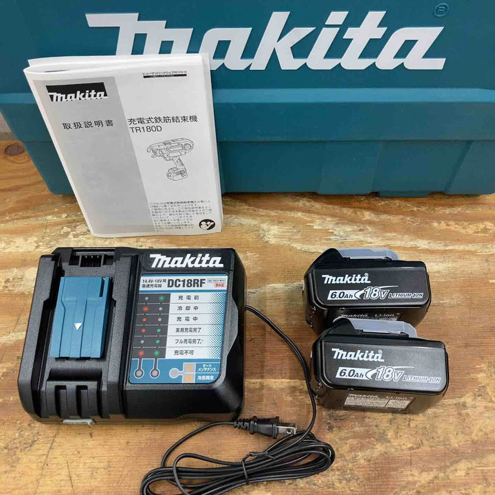 ★マキタ(makita) コードレス鉄筋結束機 リバータイア TR180DRGX【柏店】