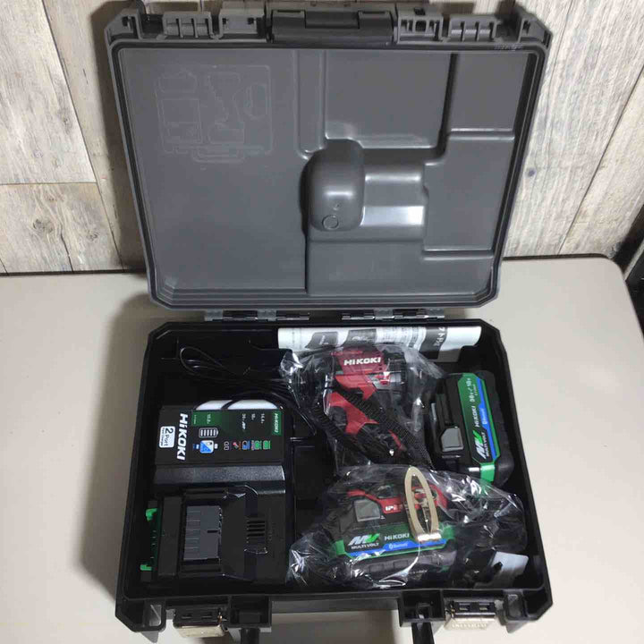 ★ハイコーキ(HIKOKI ※旧:日立工機) コードレスインパクトドライバ スコーピオンレッド WH36DD(2XHRSZ)【戸田店】