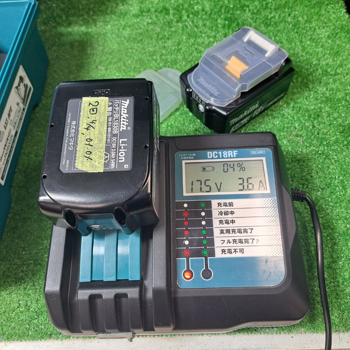 マキタ/makita 18V コードレスフィニッシュネイラ 面木用 FN350DRG 3.0Ahバッテリー2個セット 【岩槻店】