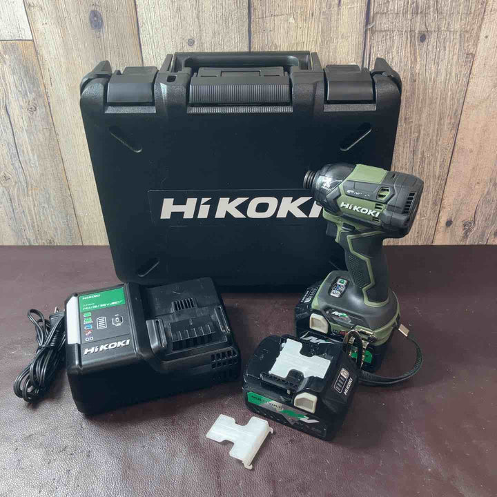 【中古品】 ハイコーキ(HIKOKI ※旧:日立工機) コードレスインパクトドライバ WH36DC(2XPS)(G) 【東大和店】