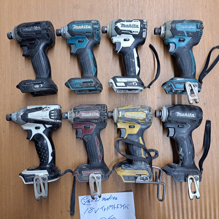 【ジャンク品】マキタ makita 18V 14.4V インパクトドライバー 計17点【岩槻店】