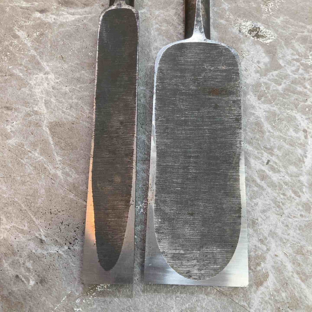 【中古品 美品】◇弘正 穴屋鑿 24㎜・48㎜ 2本セット 鑿 のみ 鉋【八潮店】