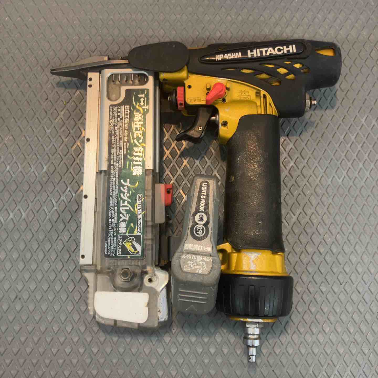 ☆ハイコーキ(HIKOKI ※旧:日立工機) 高圧ピンネイラ NP45HM【所沢店】 中古品】ハイコーキ(HIKOKI ※旧:日立工機) 高圧ピンネイラ NP45HM