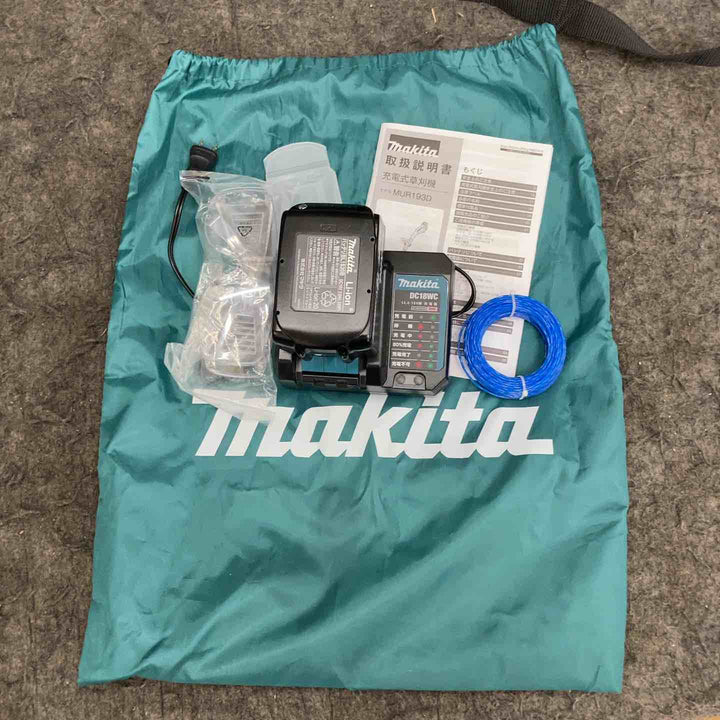 【店頭受取り限定】◇マキタ(makita) コードレス草刈機 MUR193DWF ナイロンコード式 18V3.0Ah バッテリ、充電器付【鴻巣店】