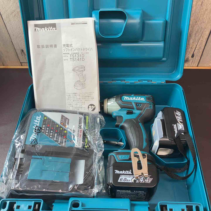 【未使用(店頭展示品)】★マキタ(makita) コードレスソフトインパクトドライバー TS131DRGX 14.4V【東大和店】