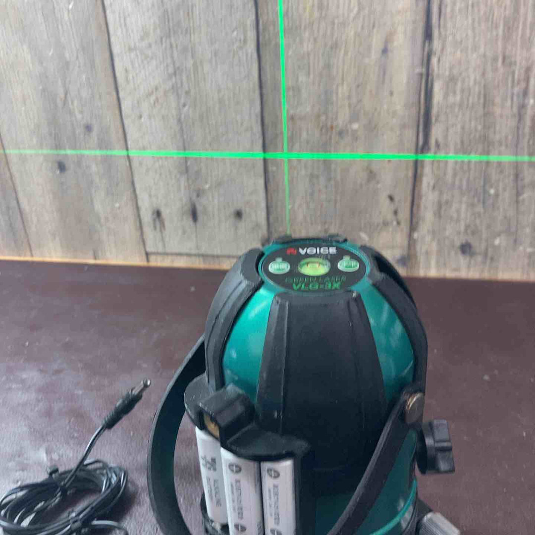 【中古品】◇VOICE グリーンレーザー墨出し器 VLG-3X【東大和店】