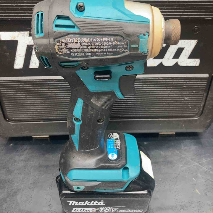 ★マキタ(makita) コードレスインパクトドライバー TD172DRGX【川越店】