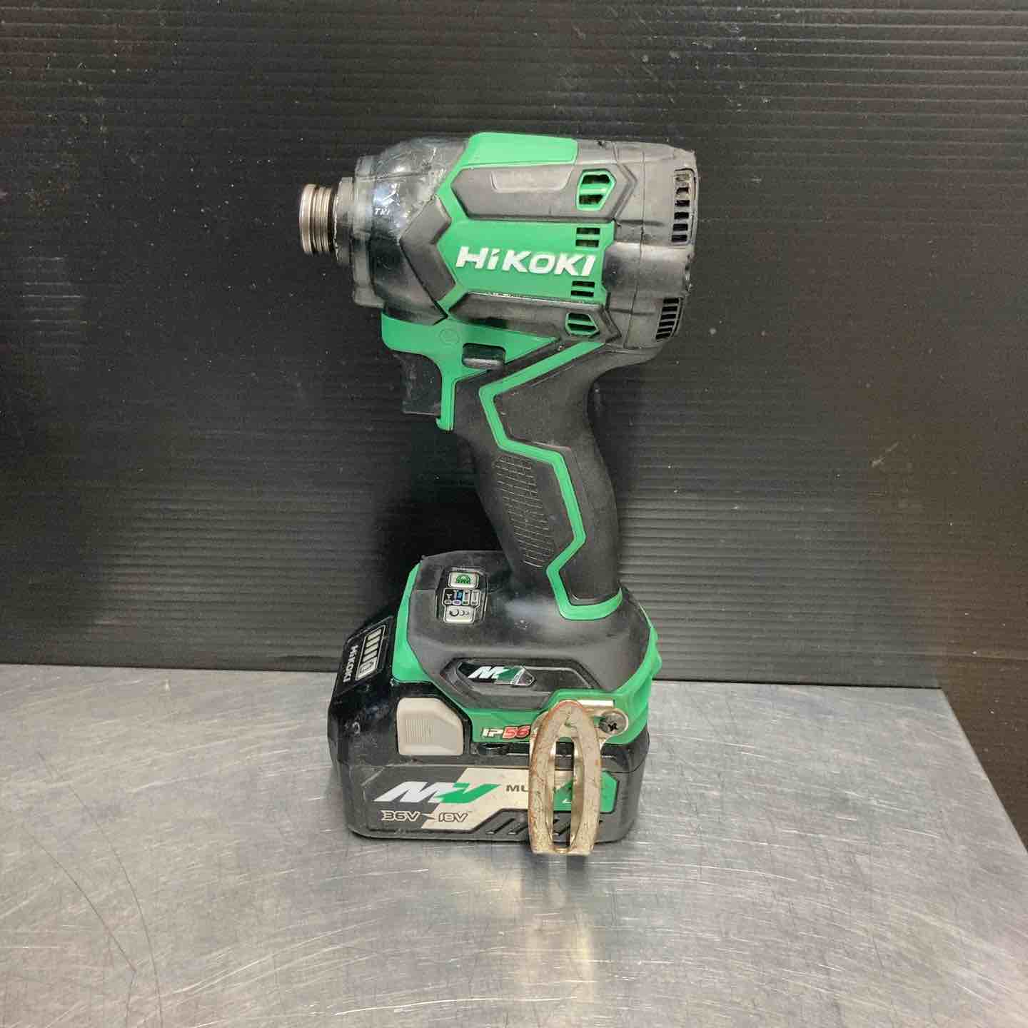 HiKOKI WH36DC コードレスインパクトドライバー フルセット【市川行徳店】【店頭取引限定】【中古】管理番号：ITAVT6BG1LRA コードレスインパクトドライバ：WH36DC