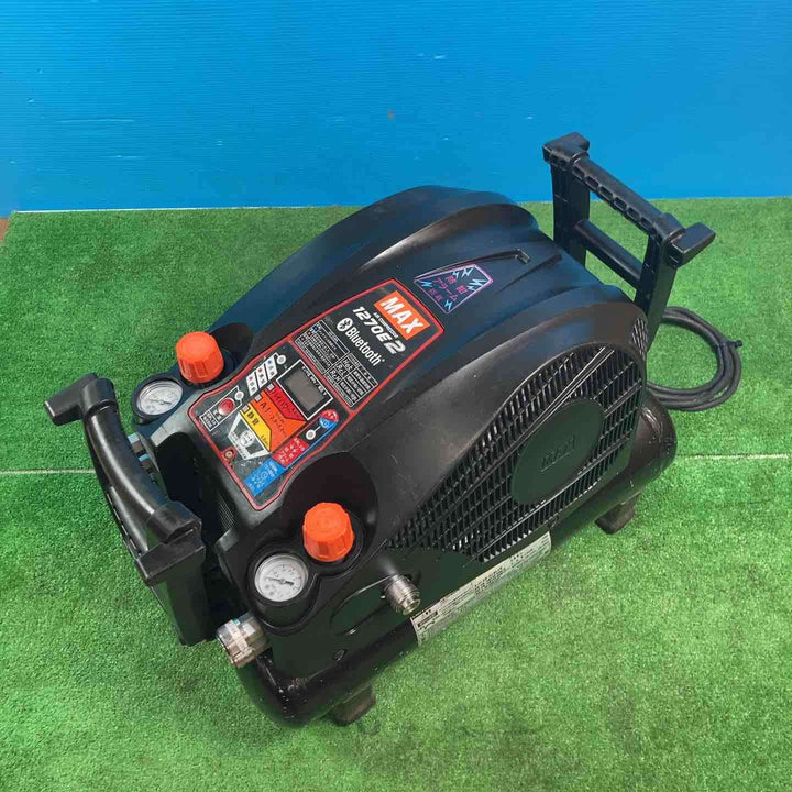 ★マックス(MAX) エアコンプレッサー AK-HH1270E2_ブラック【岩槻店】