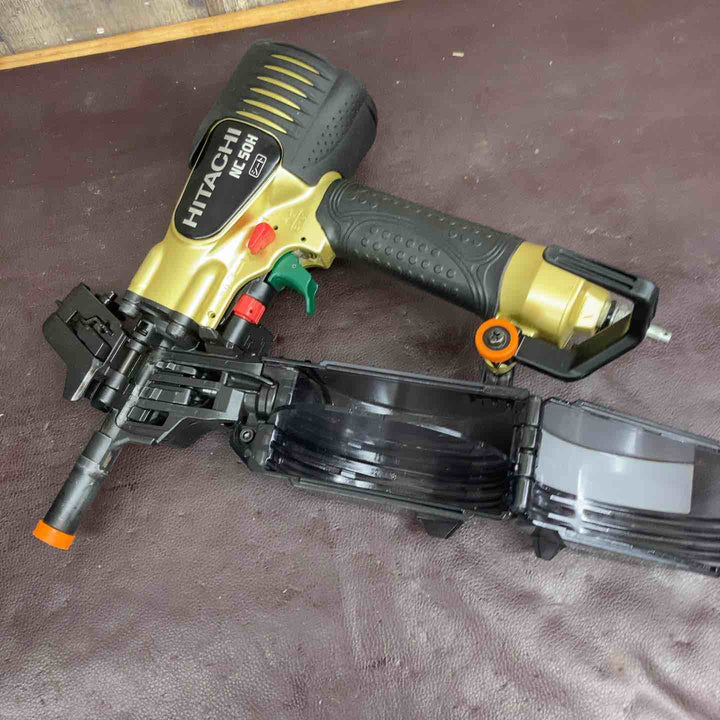 【中古品】 ハイコーキ(HIKOKI ※旧:日立工機) 高圧エア釘打ち機 NC50H 【東大和店】
