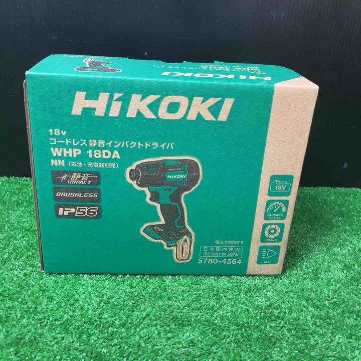 ★ハイコーキ(HIKOKI ※旧:日立工機) コードレス静音インパクトドライバ WHP18DA(NN)【岩槻店】
