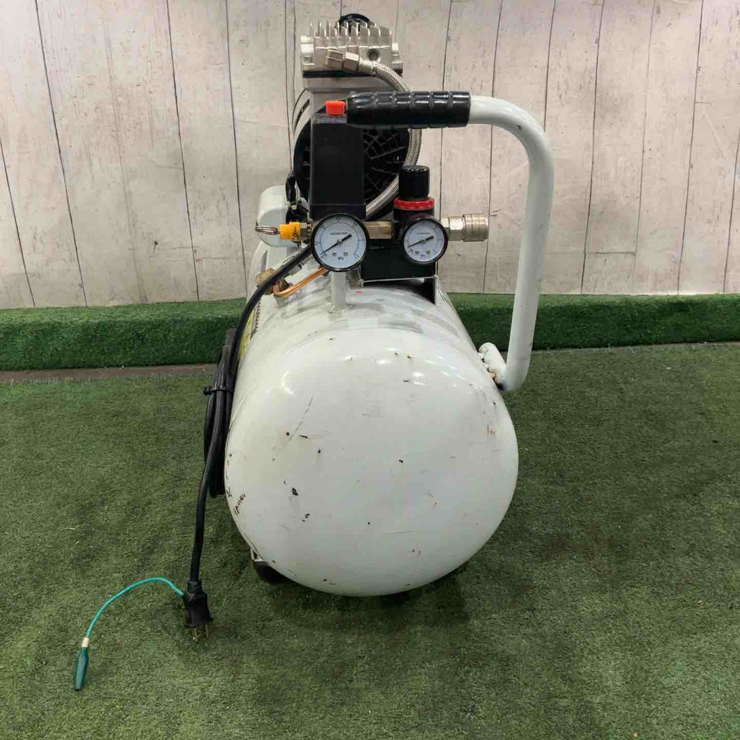 【店頭受取り限定】高儀 EARTH MAN エアーコンプレッサー 静音オイルレス 39L ACP-160SL 動作確認済【川口店】