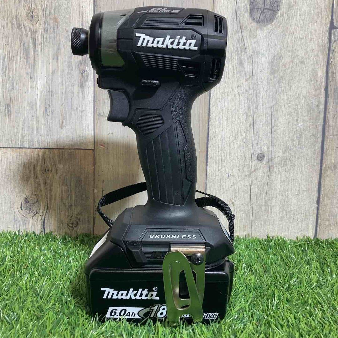★マキタ(makita)18V コードレスインパクトドライバー TD173DRGXB 純正バッテリー付属【戸田店】