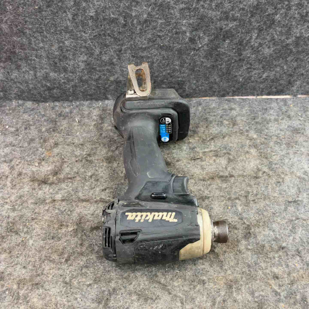 【現状品】★マキタ(makita) コードレスインパクトドライバー TD172DZB 動くが、ライト・パネル不灯。手元スイッチX。【鴻巣店】