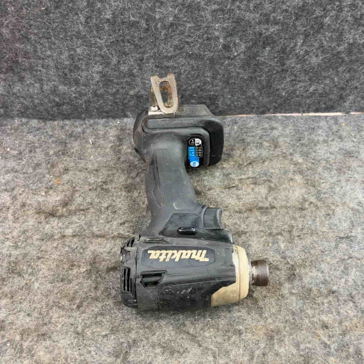 【現状品】★マキタ(makita) コードレスインパクトドライバー TD172DZB 動くが、ライト・パネル不灯。手元スイッチX。【鴻巣店】