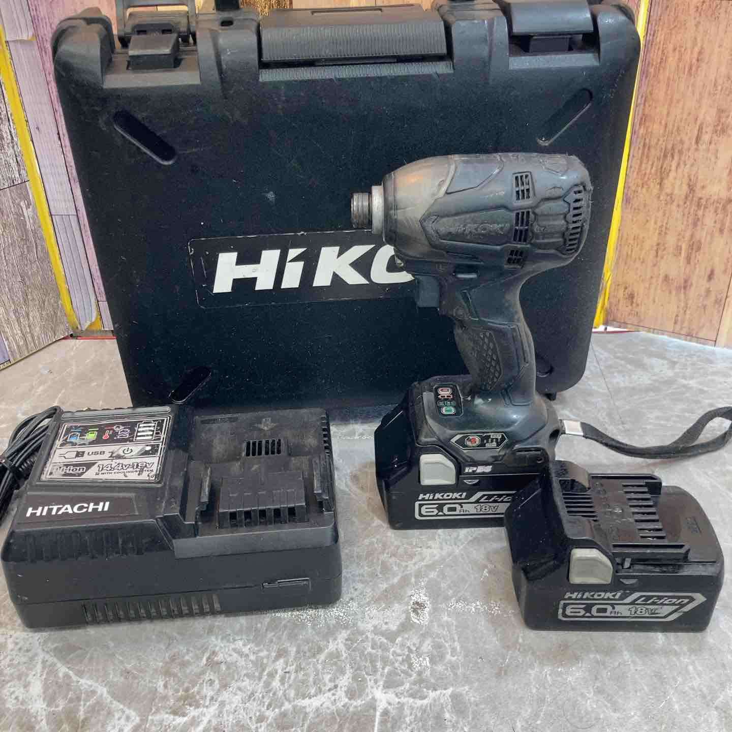 ★ハイコーキ(HIKOKI ※旧:日立工機) コードレスインパクトドライバー WH18DDL2(2LYPK)(B)【八潮店】 ☆ハイコーキ(HIKOKI ※旧:日立工機) コードレスインパクトドライバー