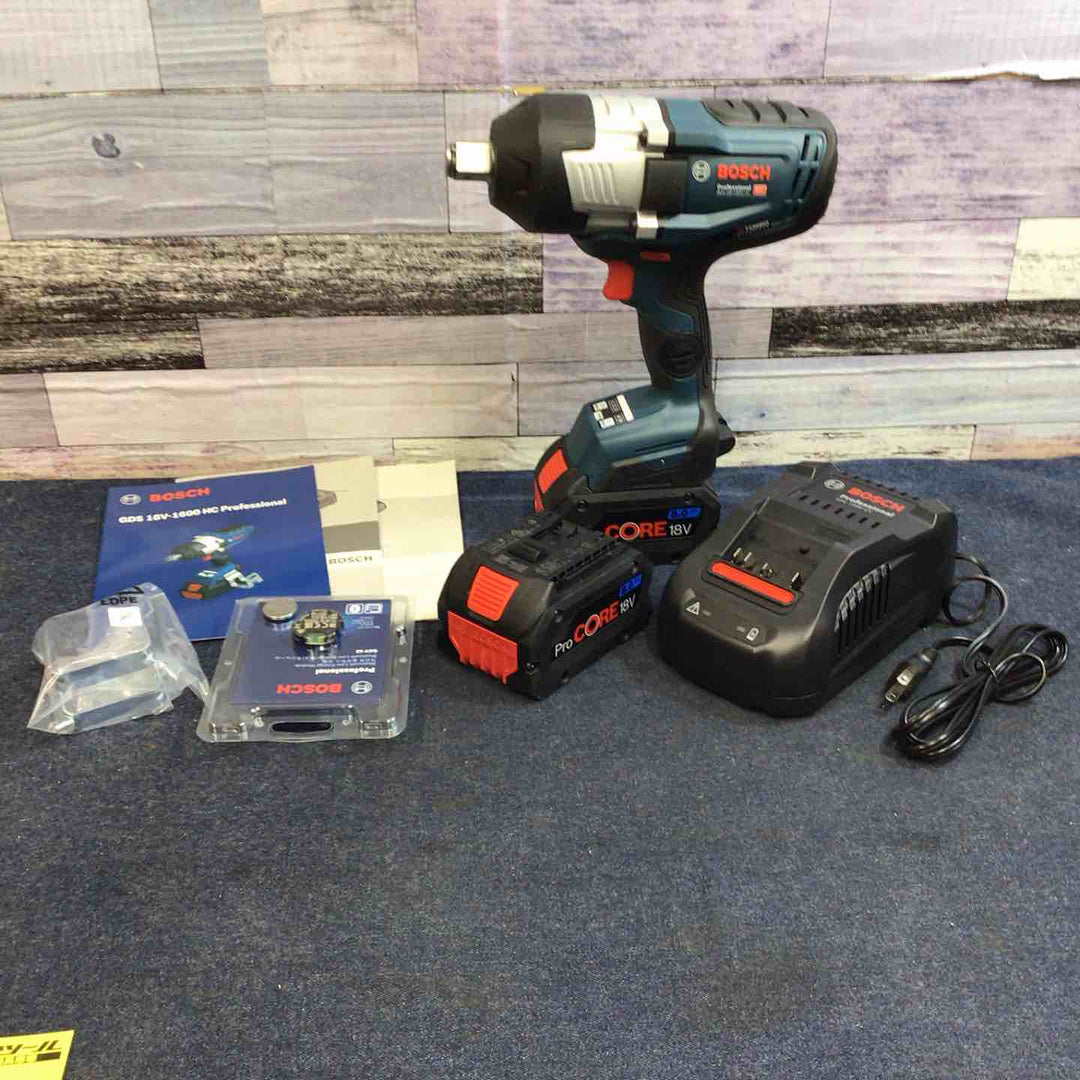 【未使用品】BOSCH ボッシュ コードレスインパクトレンチ GDS18V-1600HC【八潮店】
