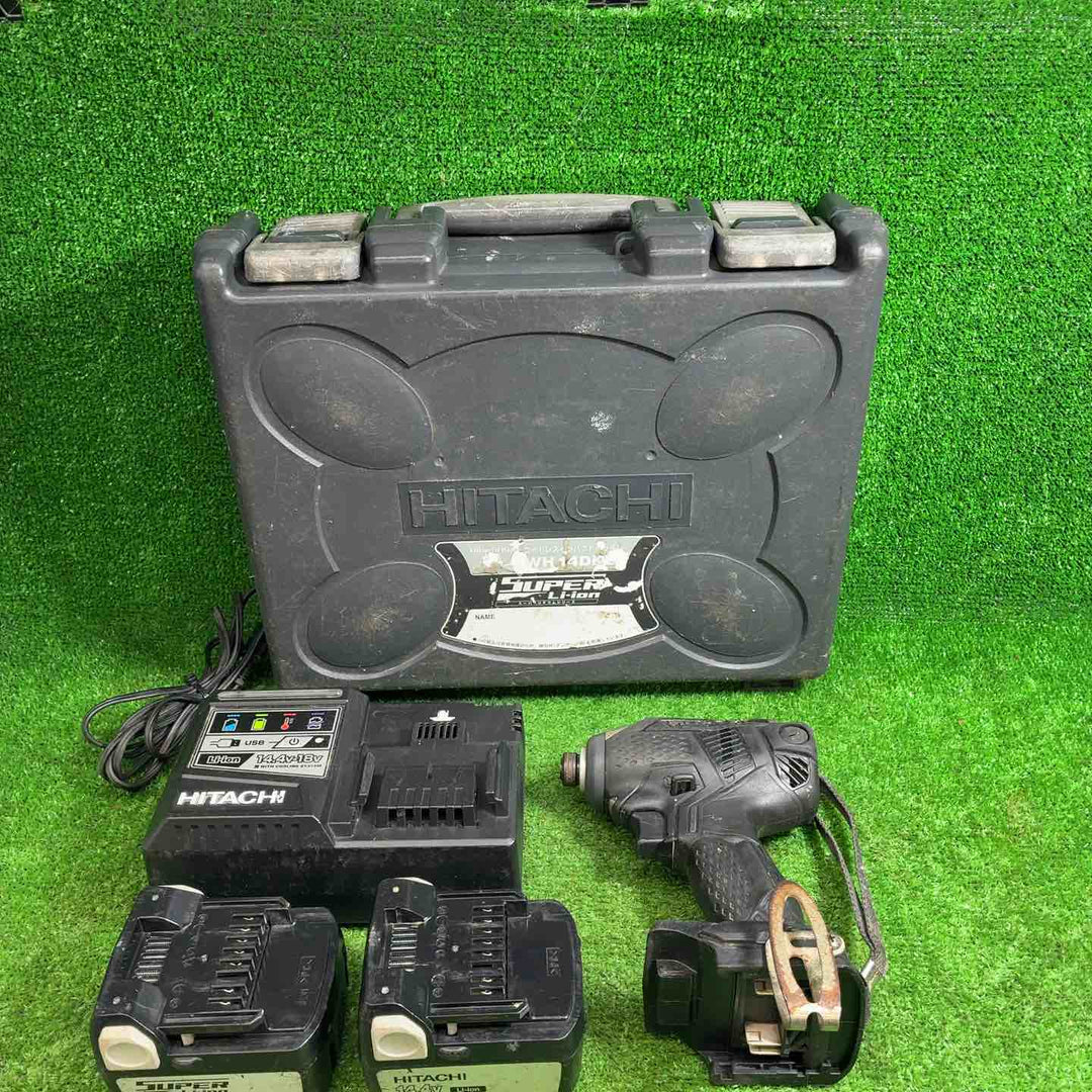 ハイコーキ(HIKOKI ※旧:日立工機) コードレスインパクトドライバー WH14DKL(2LSCK)(B)【藤沢店】