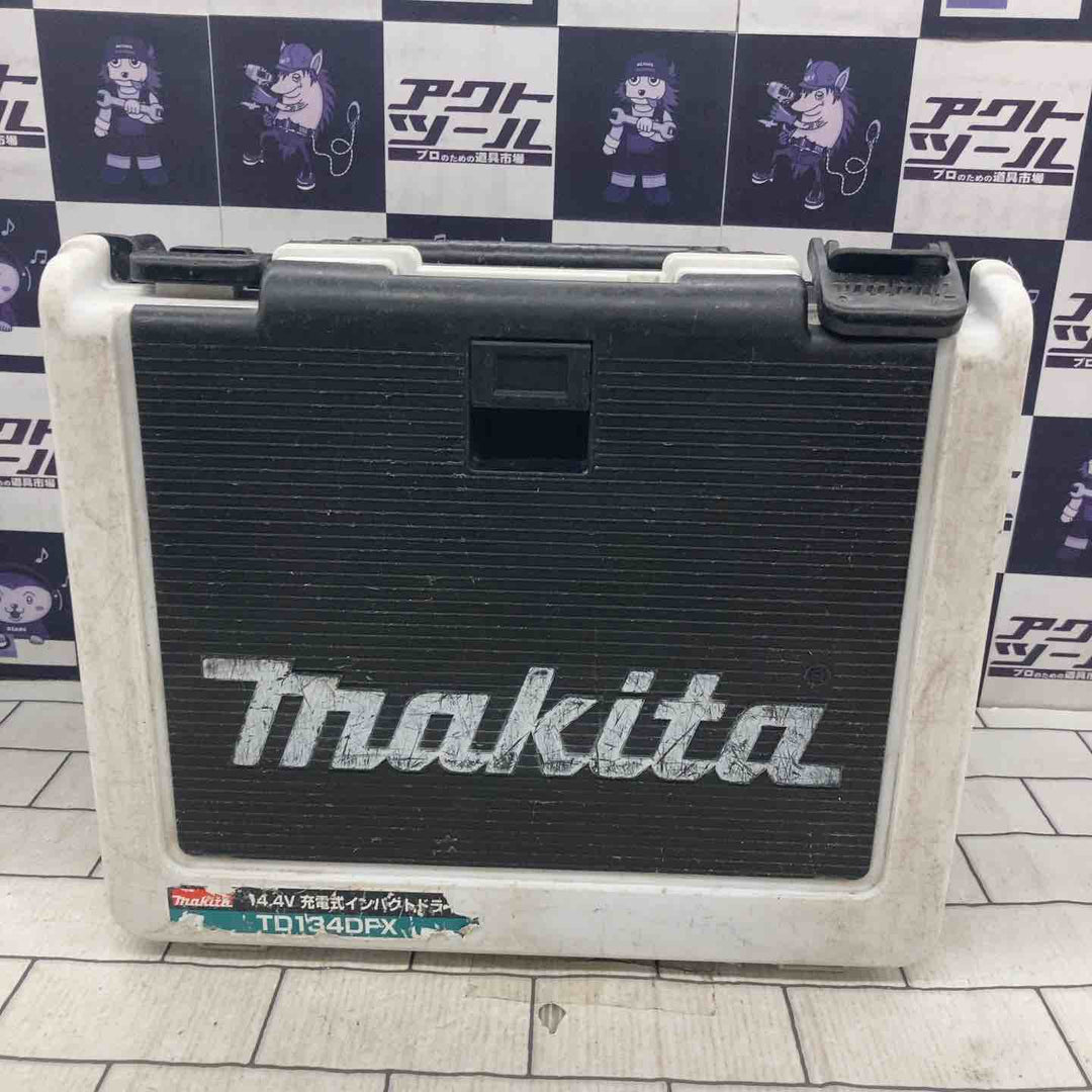 ★マキタ(makita) コードレスインパクトドライバー TD134DRFXW【所沢店】