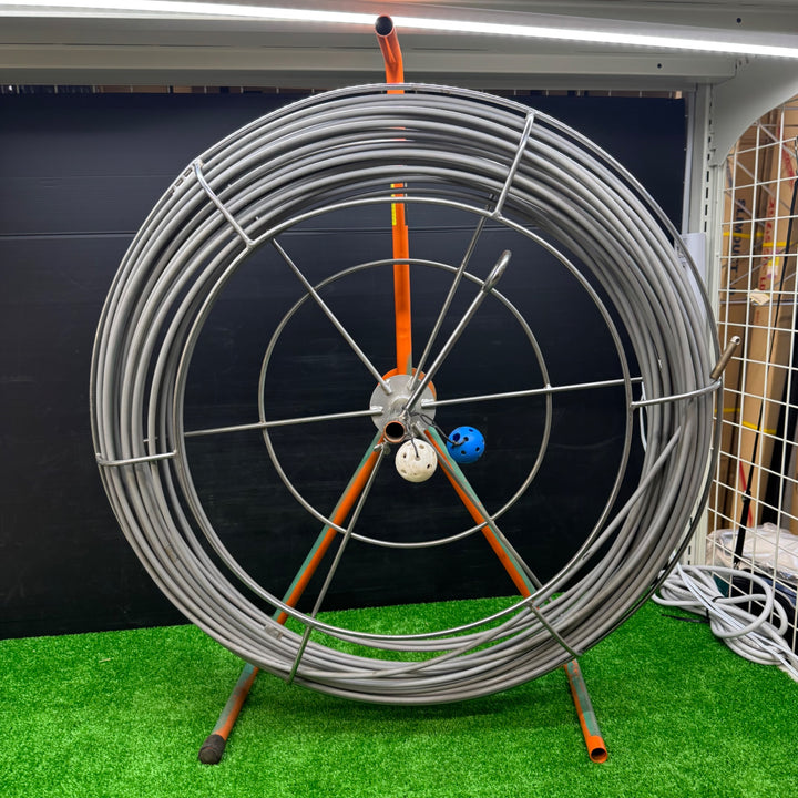 【中古品】DENSAN デンサン シルバーグラスライン 電気工事  電設 コード不明【電材館越谷店】