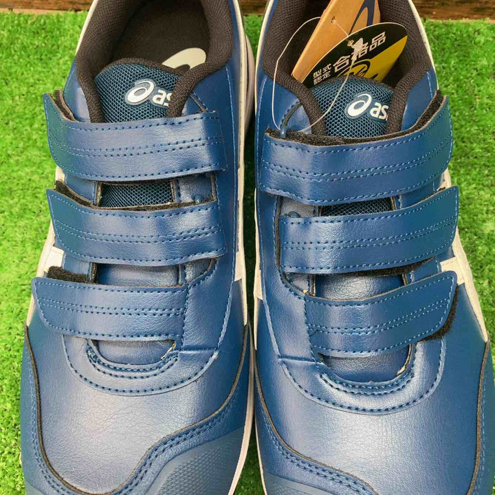 ◇[アシックス]安全靴 作業靴 ウィンジョブ MAKOBLUE/WHITE CP311　1273A110-400　28.0cm【川越店】