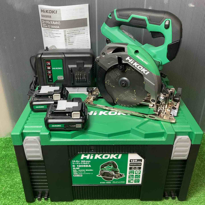 【美品】◇ハイコーキ(HIKOKI ※旧:日立工機) コードレス丸ノコ C1205DA(2LSP)【岩槻店】