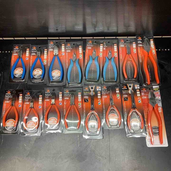 ▼FUJIYA フジ矢 ニッパ ラジオペンチ サイズ各種 16個 まとめ売り【川越店】