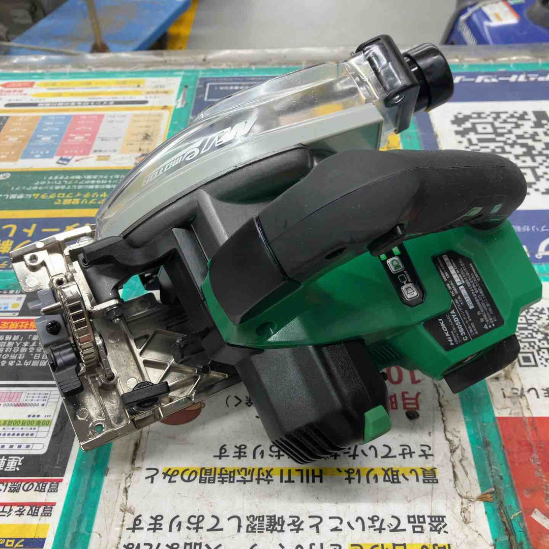 ★ハイコーキ(HIKOKI ※旧:日立工機) コードレス集じん丸のこ C3605DYA(NN)【戸田店】