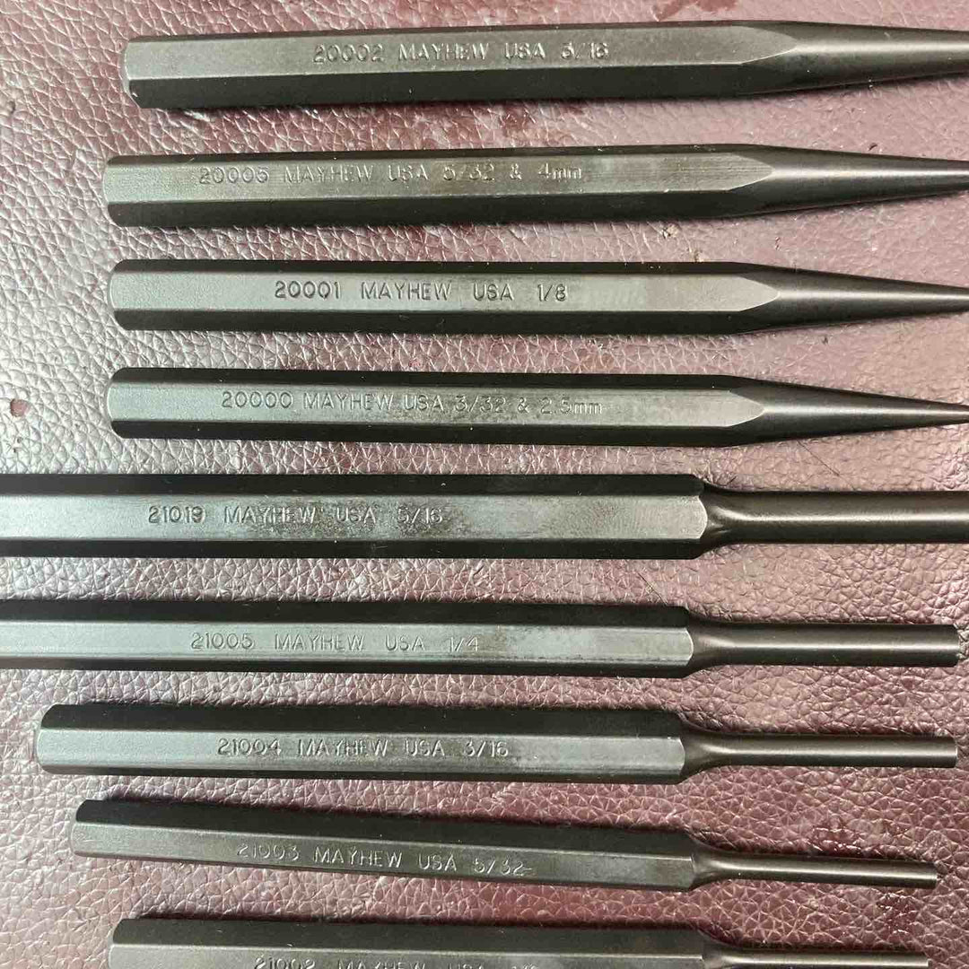 【中古品】メイヒュー・プロ(MAYHEW PRO) ポンチ・タガネセット 61050【東大和店】