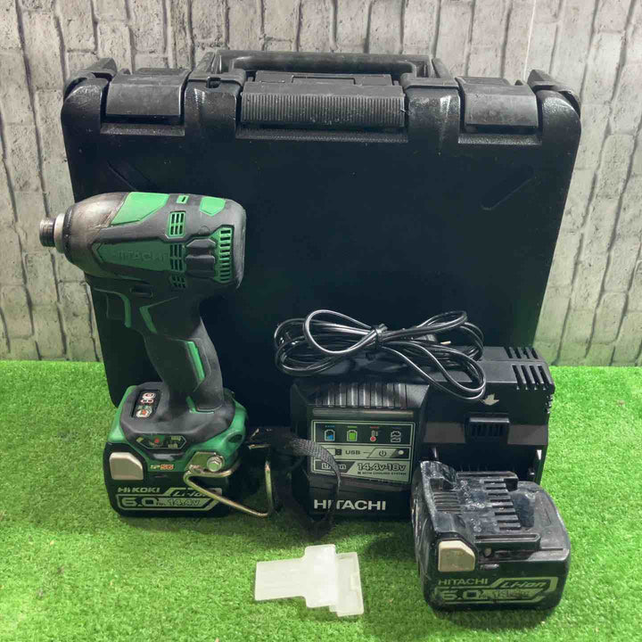 ★ハイコーキ(HIKOKI ※旧:日立工機) コードレスインパクトドライバー WH14DDL(2LSCK)(L)【川口店】