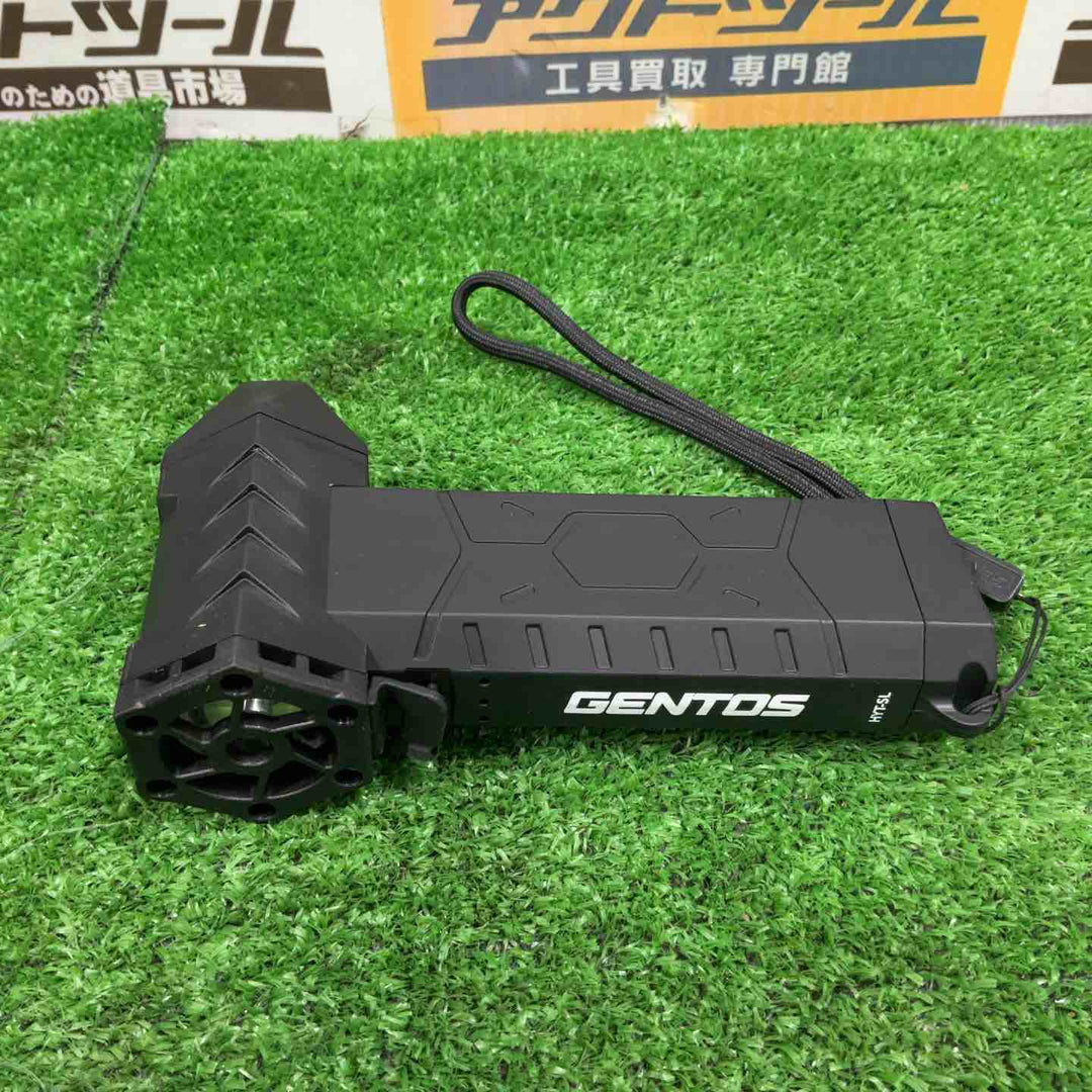 GENTOS(ジェントス) ブロワー 120,000rpm 60m/s USB充電式 疾風 (はやて) 洗車 電動 エアダスター ミニジェット 送風器 HYT-SL【草加店】