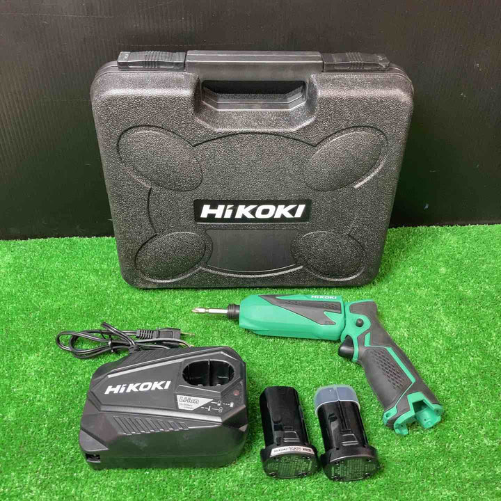 【美品】◇ハイコーキ(HIKOKI ※旧:日立工機) 7.2V コードレスペンインパクトドライバー WH7DL(2LCSK)【岩槻店】
