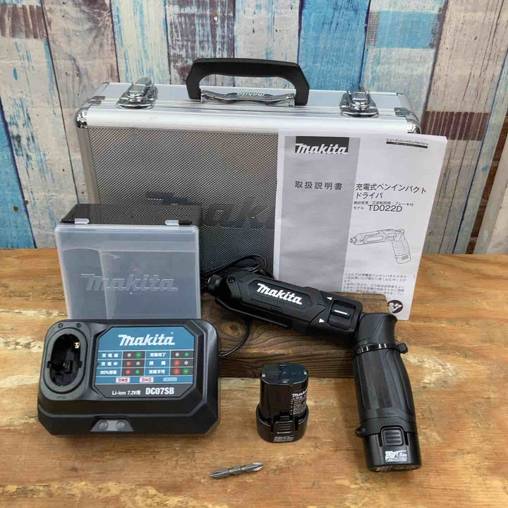★マキタ(makita) 7.2V コードレスペンインパクトドライバー TD022DSHXB【柏店】