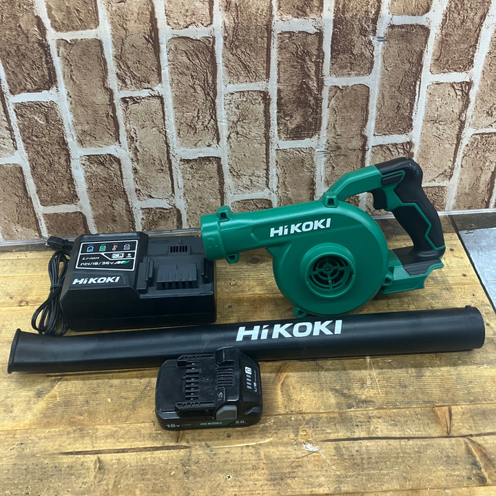 ★ハイコーキ(HIKOKI ※旧:日立工機) コードレスブロア RB18DC(NN)【所沢店】