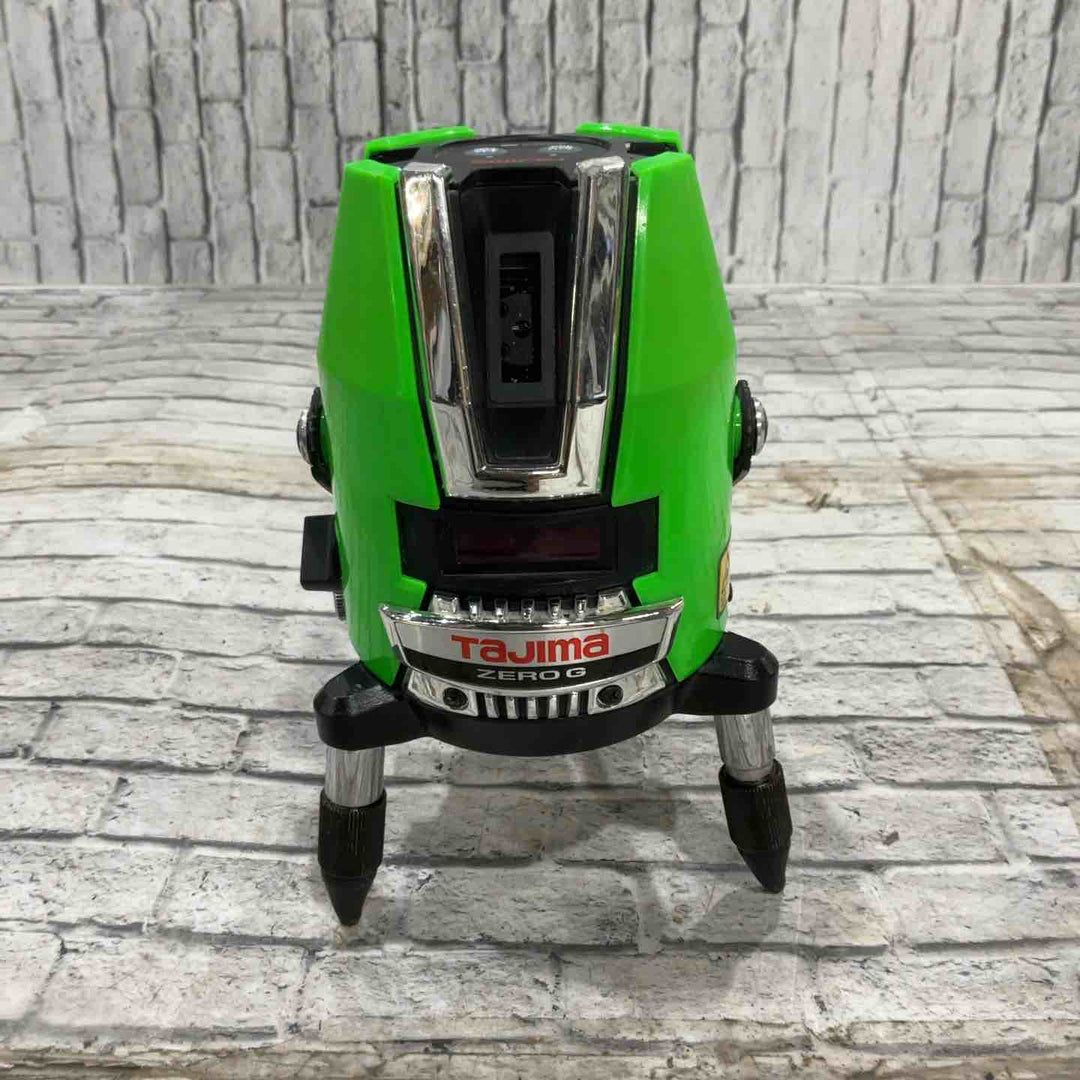 ◇タジマ(Tajima) グリーンレーザー墨出し器 ZERO G ゼロジ― TYZ 縦・横・地墨 ZEROG-TYZ【川口店】