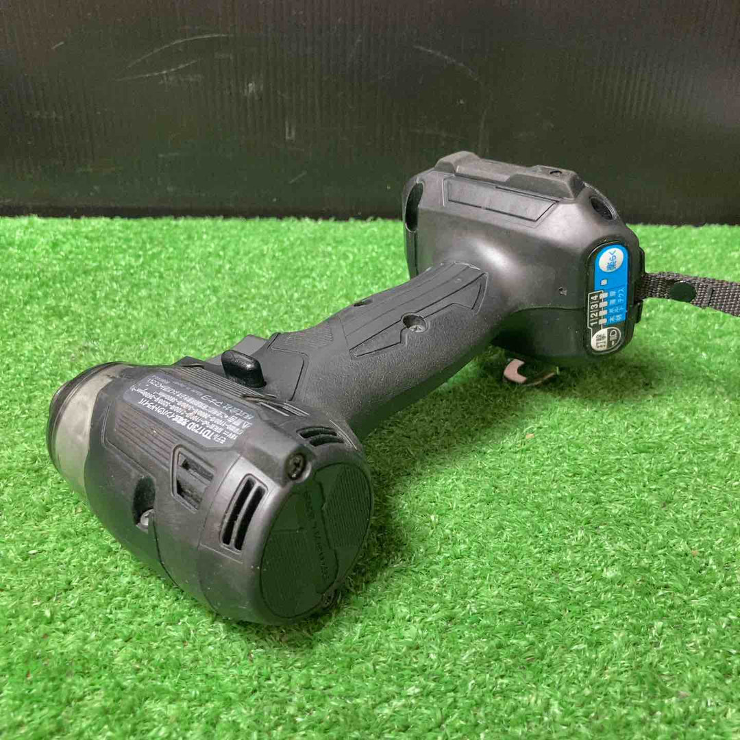 【美品】★マキタ(makita) コードレスインパクトドライバー TD173DRGXB バッテリー充電数 (2回、0回！)【岩槻店】