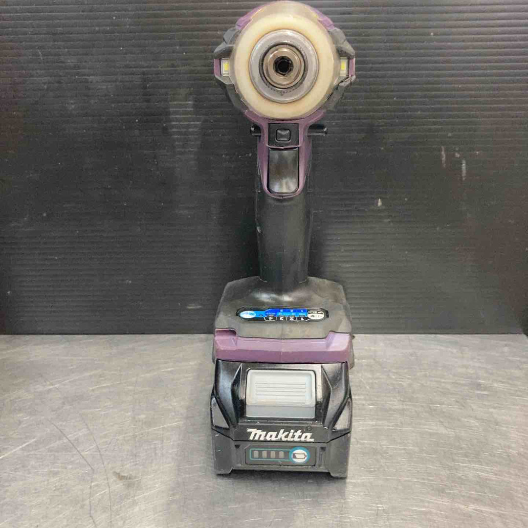 【中古品】 マキタ(makita) 40V コードレスインパクトドライバー TD001GDXAP パープル/紫 フルセット品 【東大和店】
