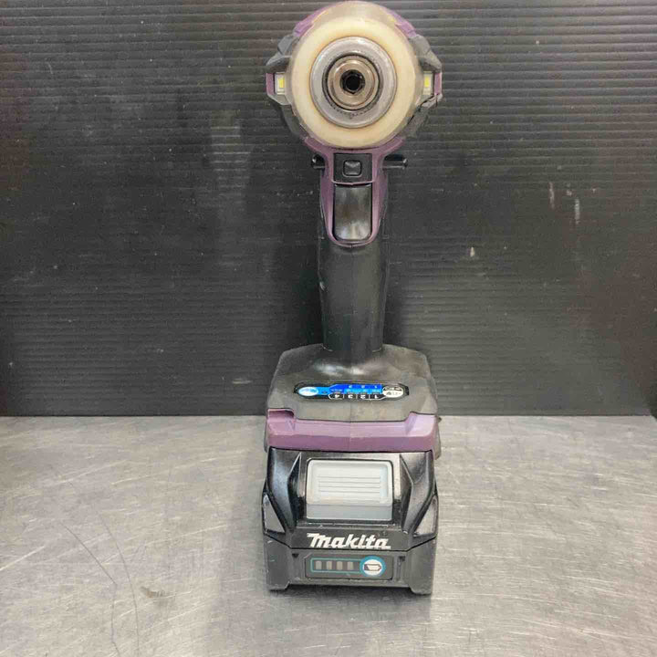 【中古品】 マキタ(makita) 40V コードレスインパクトドライバー TD001GDXAP パープル/紫 フルセット品 【東大和店】