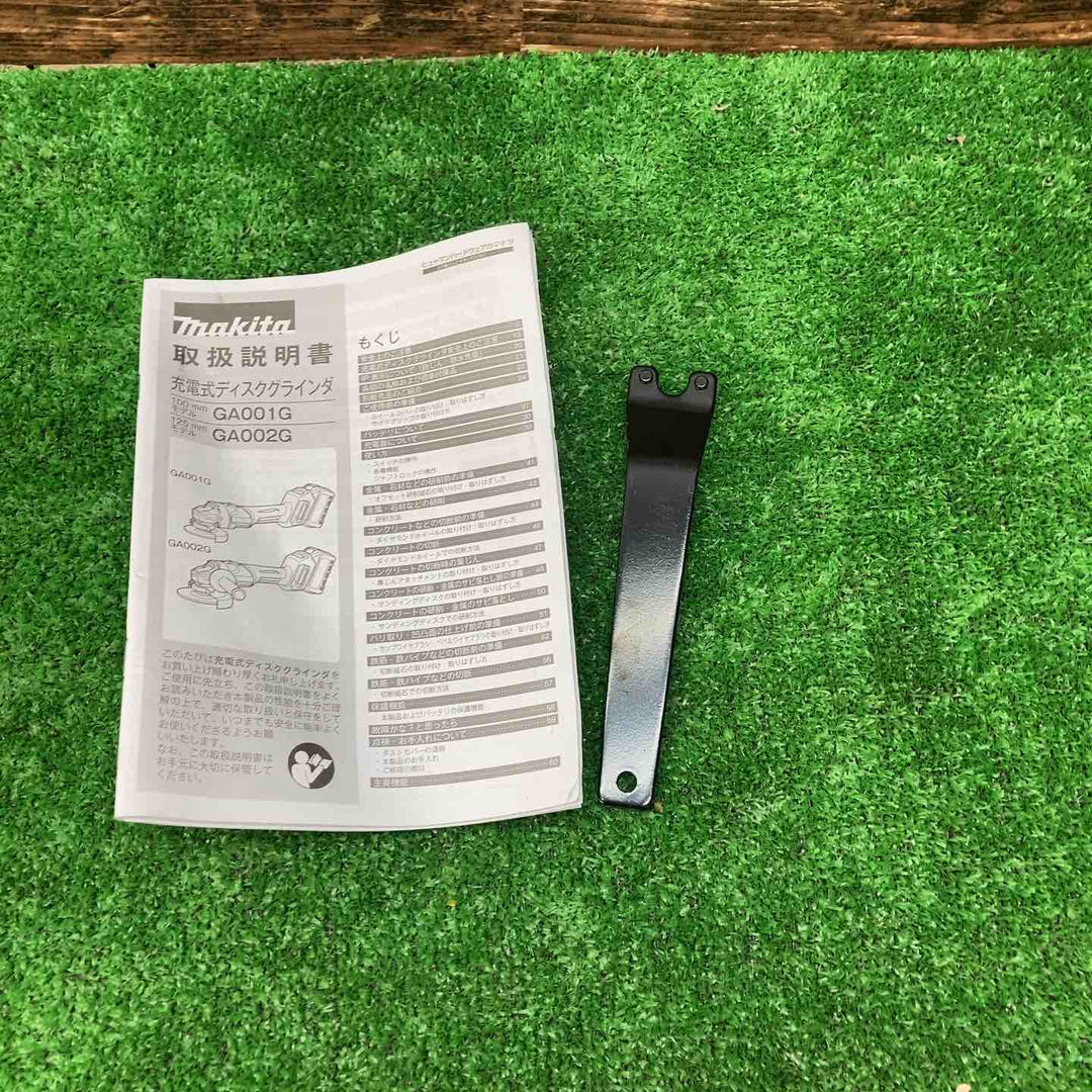 【美品】マキタ(makita) 100mmコードレスディスクグラインダ GA001GRDX 動作確認済み【川越店】