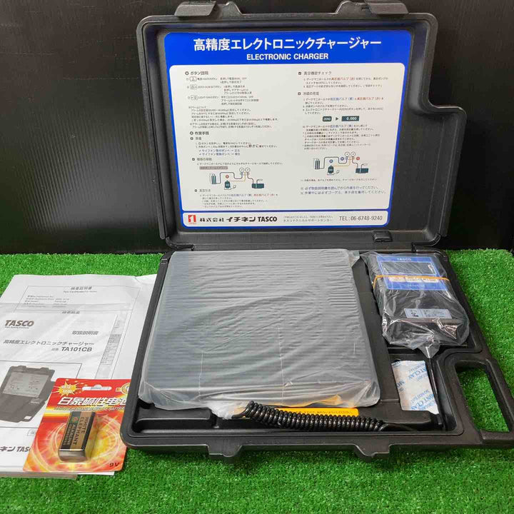 イチネン タスコ/TASCO 高精度エレクトロニックチャージャー TA101CB チャージングスケール【岩槻店】